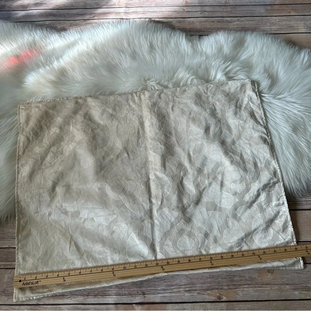 Z Gallerie Two Velvet Pillow Shams Pillow Cases